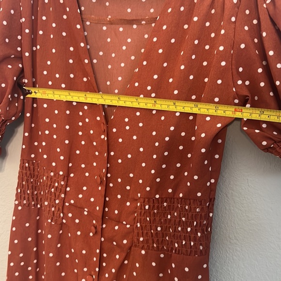 Polka dot maxi dress, NWOT - Picture 7 of 7